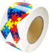 250 Autism Ribbon Shaped Stickers for Autism/Asperger's Awareness - Perfect for Events, Support Groups, Fundraisers and More!...