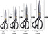 CINKCO® 10.0 inch Professional Sewing Scissors Heavy Duty 65Mn Forged Alloy Steel Premium Household Office Shears Ultra Sharp for Thickened Leathe...
