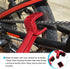 2 PCS Bike or Motorcycle Chain Washer, Motorcycle Chain Gear Scrubber Dirt Remover Washing Tool, Universal Mountain Bike Crankset Cleaning Brush, ...