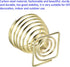 3 Pack Air Plant Holders - Metal Planter Stand Air Plants Flower Pot Rack Apply to Home Weddings Decor(Gold, 1.7" x 1.7 x 2)...