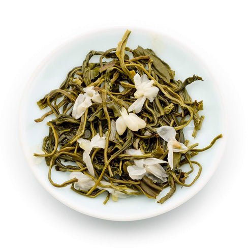 Oriarm Bi Tan Piao Xue Jasmine Green Tea 250g - Chinese Green Jasmine Tea Loose Leaf - Yuqian 3rd Grade...