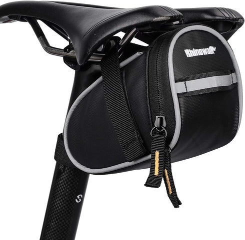 Rhinowalk Bike Saddle Bag Bicycle Under Seat Storage Pack for Repair Tool Kits with Reflective Strap for Mountain Road Bike Cycling Accessories...