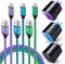 Wall Charger Plug 3 Pack, Type C Charger Cable 3 Pack 6FT Compatible for Motorola Moto G Fast/G Power/G Stylus/G Pro/G Play, Edge 5G UW/One 5G UW ...