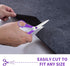 Scissors, 8.5" Scissors All Purpose Comfort Grip Stainless Steel Sharp Scissors for Office School Home Supplies, Right/Left Handed, (3 pack)...