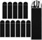 Weewooday 12 Pieces Silver Storage Bags Flatware Storage Silverware Storage Box Black Velvet Cloth Flatware Organizers Anti Tarnish Silverware Sle...