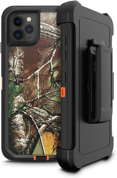 Defender Case Designed for iPhone 12 Pro Max, Protective Defender Shockproof Hybrid Case Dual Layer Design Hard Cover Compatible with iPhone 12 Pr...