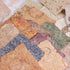 168 Sheets Small Textured Scrapbook Paper and 3D Embossed Collage Paper,6 Assorted Pack Deckled Edge Paper for Junk Journal Supplies, Mixed Media,...