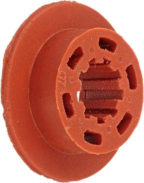 GE WR02X12008 Genuine OEM Evaporator Fan Grommet (Red) for GE Refrigerator
