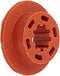 GE WR02X12008 Genuine OEM Evaporator Fan Grommet (Red) for GE Refrigerator