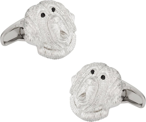Cuff-Daddy Saint Bernard Cufflinks with Travel Presentation Gift Box...
