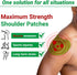 Shoulder Patches - 24 Count Warming Herbal Plaster Maximum Strength Heat Patches, 8 Hours Deep Heating Extra Strength Joint Patch of Shoulder, Kne...