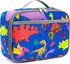 FlowFly Kids Lunch box Insulated Soft Bag Mini Cooler Back to School Thermal Meal Tote Kit for Girls, Boys, Dinosaur...