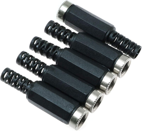 E-outstanding DC Socket 5PCS 5.5mm x 2.5mm Female DC Barrel Jack Solder Power Adapter for CCTV DVR Camera...