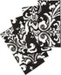 Cloth Napkins Black and White Wedding Table Decor Backyard Party Reception Black and White Table Linens, Linen Napkins All Cotton Dinner 18"x18" S...