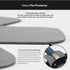 MISEN Pan Protector Set - Shield Your Cookware with Heavy Felt - Prevent Scratching or Chipping - Thick & Durable, Yet Soft | Contour-Friendly Sha...