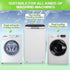 Washing Machine Cleaner Tablets, Deep Clean Front Loader & Top Load Washer, Including HE, 24 Pcs Professional Grade Washer Machine Cleaner Deodori...