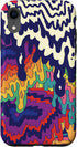 iPhone XR Trippy Paint Drip Doodle Blue Red Purple Rainbow AEQ068 Case...
