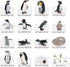 Polar Penguin Figure Cards Playsets 15PCS Penguin Model Toy Desktop Decoration Collection Party Favors Toys for Boys Girls Kids...