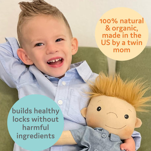 T is for Tame Kids Hair Care Essentials Bundle: Hair Gel & Dry Shampoo Duo for Taming Kids Hair with All Natural Ingredients (Gel-DryShampoo-Bundl...