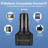 Amiss Car Charger Adapter, 6 USB Multi Port, Fast Charger, Include QC 3.0 and 5 Other Ports, Car Interior Accessories, Fit for iPhone 13/12/11/pro...