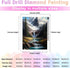 Landscape Diamond Painting Kits Waterfall Mountain Lake Gem 5D Art Painting Kits for Adults Nature Scenery DIY Diamond Painting Accessories for Ho...