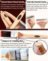 Paint Brushes for Walls, 4 Pack Professional Paint Brush Set with Upgraded Synthetic Bristles and Ergonomic Beech Wood Handle (1",1.5",2",2.5"), H...