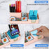 LETURE Pen Holder for Desk, Desktop Organizer with Mobile phone holder/Pencil Holders/Sticky Note Tray/Paperclip Storage and Office Stationery Acc...