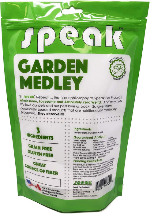 Fruit and Veggie Treats, Natural Gluten and Grain Free Low Calorie Garden Medley Chews, Perfect for Dogs, 12 Ounces...