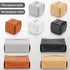 Rectangle Tissue Box Cover: Modern Decorative PU Leather Tissue Box Organizer Holder 9.84"X5.51"X3.86" for Bathroom Vanity Countertop & Night Stan...