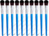 10pcs Mop Brush for Acrylic Painting, 1 Inch Oval Blending Brushes for Acrylic Painting, Paint Brushes with Wooden Handle for Acrylic Paint, Water...