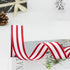 Fabric Ribbons Red and White Plaid Ribbon for Crafts, Grosgrain Striped Ribbon for Gift Wrapping, 1 Inch Organza Polka Dot Ribbon, 30 Yard...