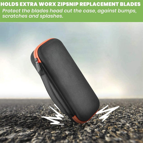 ALKOO Case Compatible with WORX WX082L/ WX081L, Organizer for ZipSnip Cordless Electric Scissors, Fabric Scissors, Rotary Cutter...