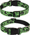 Halloween Dog Collar, Soft Comfy Halloween Themed Dog Collar with Spooky Ghost Skull Bat Cat Witch Tree Hat Pumpkin Pattern Halloween Dog Collar f...
