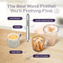 Electric Milk Frother Foamer, Portable Mini Mixer, Stainless Steel, Battery Operated, Use for Coffee, Hot Chocolate, Shakes...