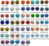 50pcs 14mm Silicone Polyhedron Pearl Beads Silicone Icosahedron Beads for Keychain Mom Necklace Making DIY Craft Jewelry Beading Accessory...