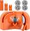Drill Bit Sharpener, All Bits Mill Drill Machine Blade Sharpening Tool with 4 Grinding Wheels, Multipurpose Drill Bit Grinding Sharpener for High-...