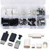 20Set USB 3.1 Type C Male Connector 24 Pin Welding Data Line Interface 24P PCB Board Support Module(10Set Black + 10Set White)...