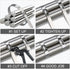 25 PCS Zip Ties Heavy Duty, Outdoor Cable Ties, Zip Ties 10 Inch, 304 Stainless Steel Zip Ties, for Home Improvement, Machinery, Vehicles, Farms, ...