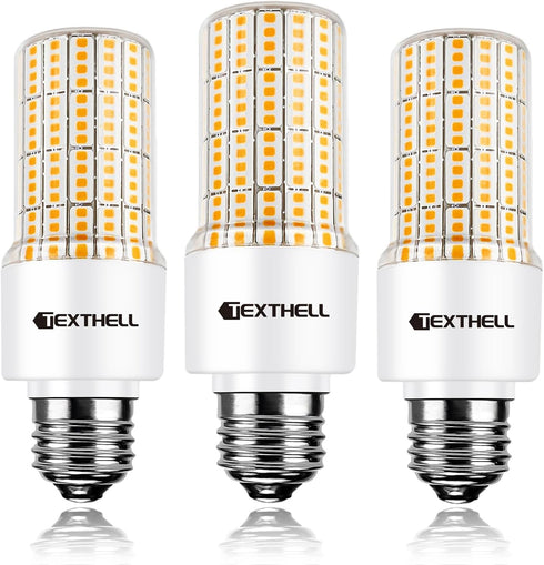 30W LED Corn Light Bulb 250W Equivalent 3000K Warm White E26 LED Light Bulb, 3750LM Non-dimmable Flicker Free Ceiling Fan LED Corn Bulb for Indoor...