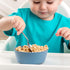 WeeSprout Bamboo Kids Bowls, Set of Four 10 oz Kid-Sized Bamboo Bowls, Dishwasher Safe Kid Bowls (Blue, Green, Gray, & Beige)...