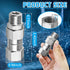 Boltigen Pressure Washer Swivel, 3/8 NPT Thread Pressure Washer Stainless Steel Swivel Joint Fittings, 360°Degree Kink Free Connector, 5000 PSI...