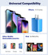 Phone Charger Fast Charging, 2 Pack 20W PD USB C Wall Fast Charger Block with 6FT Type C to Lightning Cable, Fast Charging Cable Compatible for Ph...