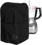 Crutello Food Processor Cover with Storage Pockets for Large Custom 11-14 Cup Processor, Ninja Blender Dust Cover - Black Food Processor Cover, La...
