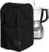 Crutello Food Processor Cover with Storage Pockets for Large Custom 11-14 Cup Processor, Ninja Blender Dust Cover - Black Food Processor Cover, La...