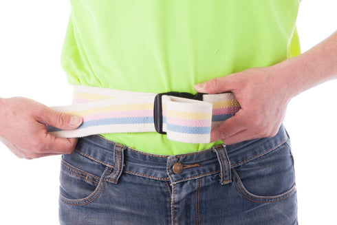 COW&COW Gait Belt 72inch - Transfer and Walking Assistance with Quick Release Buckle for Caregiver Nurse Therapist 2 inches(Navy Blue)...