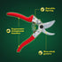 Pleasant Plus 8 inch Bypass Pruning Shears, Hand Pruners, Garden Clippers., Professional-Grade for Bonsai, Indoor and Outdoor plants, Tree Branchs...