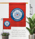 Proud Grandparent Coastie Garden Flag - Armed Forces Coast Guard USCG Semper Paratus United State American Military Veteran Retire Official - Hous...
