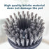 Dish Brush with Soap Dispenser, Dishwashing Heavy Duty Sponge Scrubber Refills Replacement Head, Kitchen Scouring Pad Wipes Scrub Cleaning Brush w...