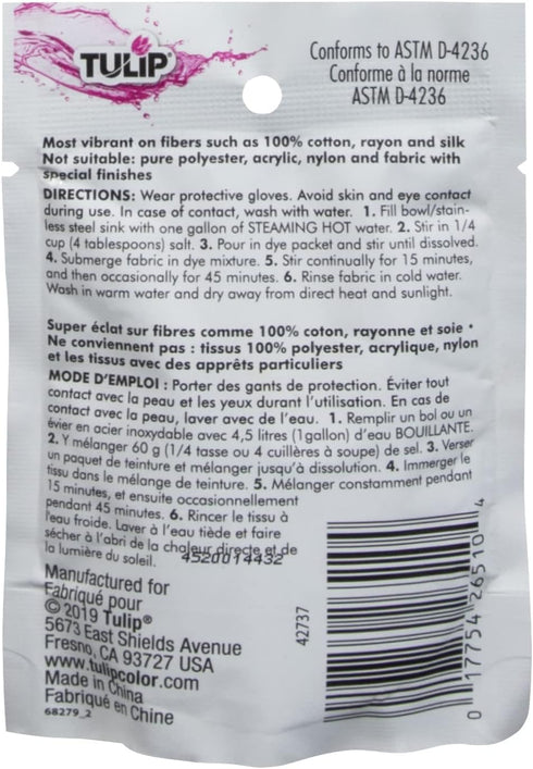 Tulip Permanent Fabric Dye Powder, Sunshine Yellow...