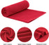 joybest Cotton Kitchen Towels, 4-Pack Waffle Weave Ultra Soft Absorbent Dish Towels Quick Drying Kitchen Dish Cloths, 18 in x 28 in, Red...